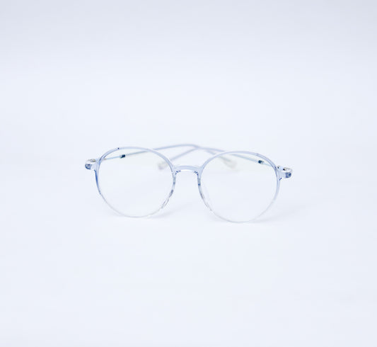 Circle - Translucent - Blue Cut